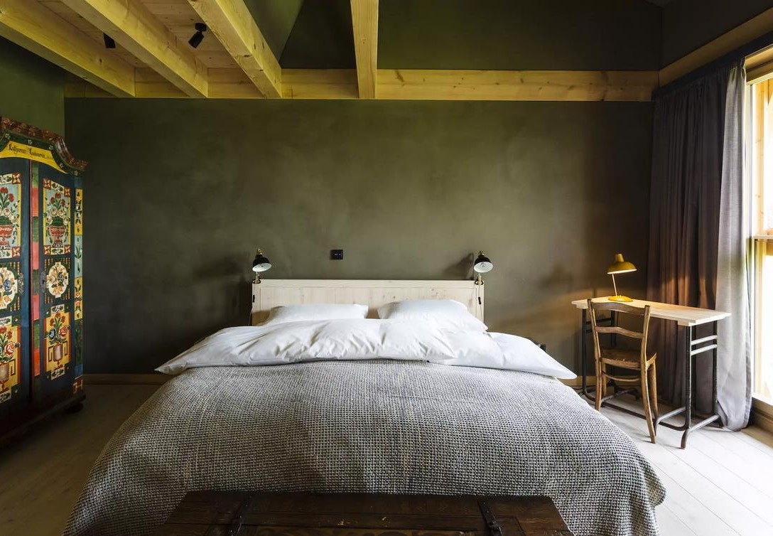 Sleeping comfort in green hotels and cottages
